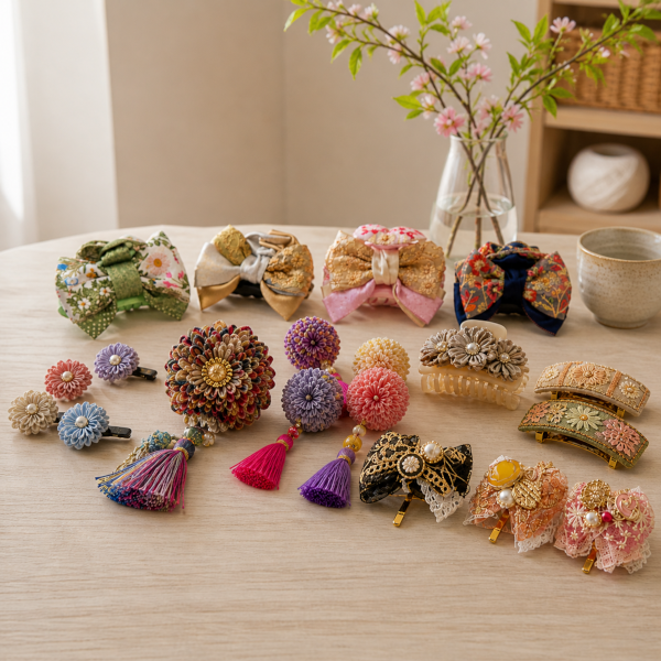 ハンドメイドアクセサリー商品写真